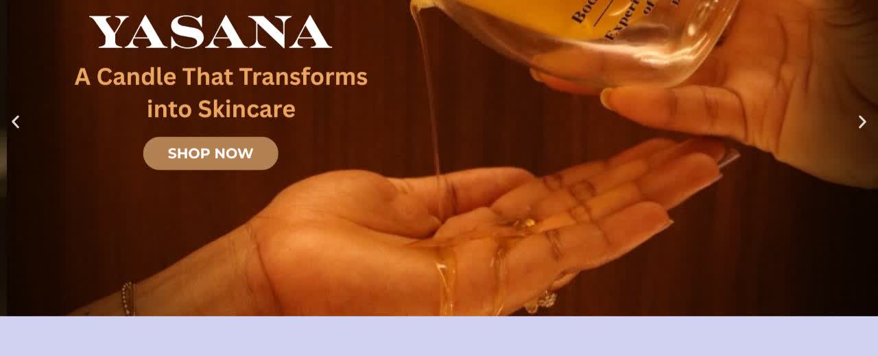 Yasana Beauty Rituals live website preview